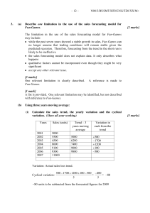 4.4 Sales forecasting MRK