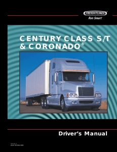 Freightliner Century class Driver's Manual