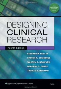 Designing Clinical Research (Hulley)