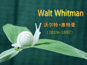 11 Walt Whitman(1)