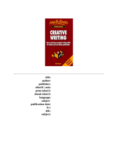 Creative Writing How to Develop Successful Writing Skills for Fiction and Non-Fiction Publication (Successful Writing) (Adele Ramet) (z-lib.org)