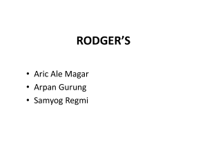 RODGER’S