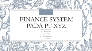 Finance System Pada Perusahaan Swasta