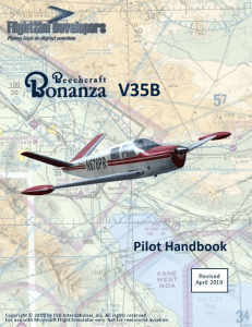 V35 Pilot Operating Handbook