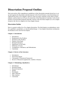 Dissertation Proposal Outline(3)