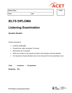 001-IE Diploma Listening Test