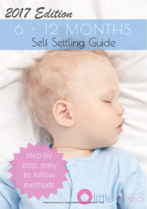 6 to 12 Month Self Settling Guide 2017 (1)