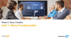 openSAP sac5 Week 2 All Slides