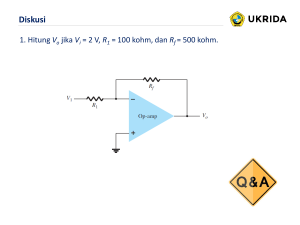 Tugas Dasar Elektronika (Pertemuan 13)