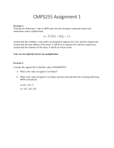 CMPS255 - Assignment 1