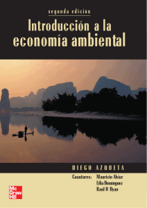 1089. Introducción a la economía ambiental