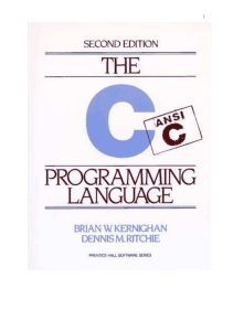 Kernighan, Brian W. Ritchie, Dennis M - The C programming language-Prentice Hall (2016)
