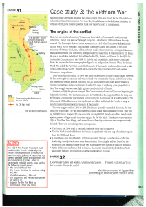 Case study - The Vietnam War booklet