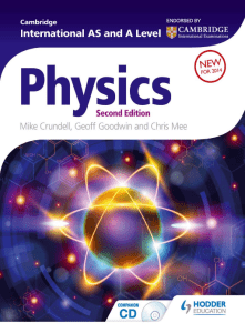 Cambridge International AS and A Level Physics, 2nd edition - PDF Room