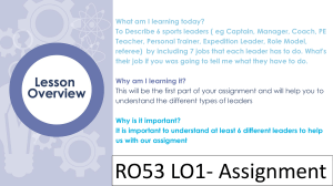 RO53-LO1-assigment