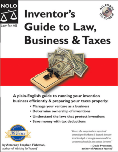 An Inventor’s Guide to Business/Law/Taxes