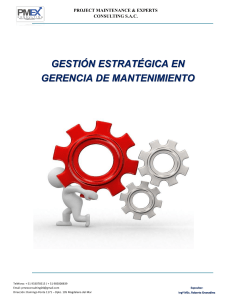 1. MANUAL DE GESTIÓN ESTRATÉGICA EN GERENCIA DE MANTENIMIENTO - Unidad I y II