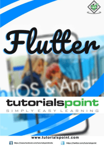 flutter tutorial