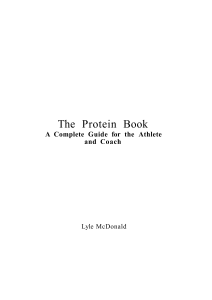 pdfcoffee.com lyle-mcdonald-the-protein-book-pdf-pdf-free