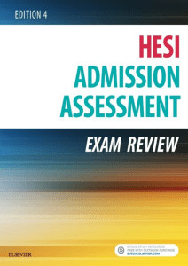 Hesi admission assessment exam review 4th edition