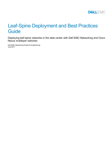 Dell EMC Leaf-Spine Deployment Guide v1.0 (1)