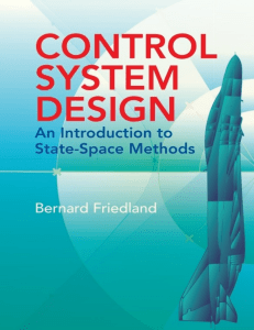 Control System Design  An Introduction to State-Space Methods ( PDFDrive )
