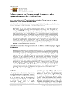 Micro Cogeneration System Techno-Economic Analysis