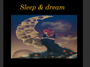 sleep and dreams