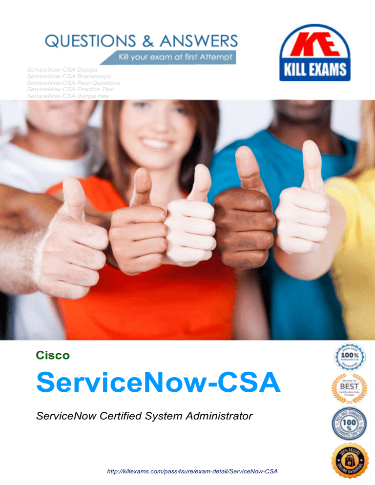 CSA Practice Test Online