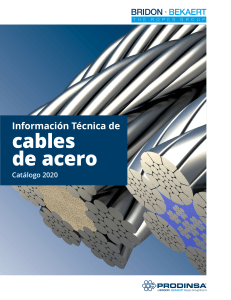 Catalogo Cables Acero - Bridon Bekaert