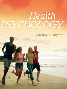 Shelley E. Taylor Health Psychology