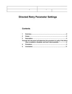374210103-Directed-Retry-Parameter-Settings
