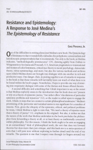 [Social Philosophy Today vol. 30] Pohlhaus, Gaile  Rowan, John - Resistance and Epistemology (2014) [10.5840 socphiltoday201462313] - libgen.li