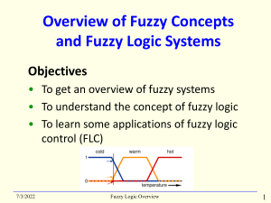 Slide 3 - Week 3 - Fuzzy Logic