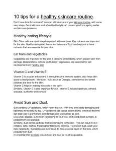 10 tips for a healthy skincare routine (1)