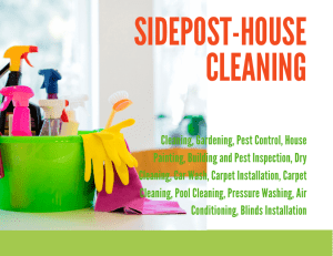 Sidepost-House Cleaning