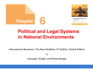Political and legal systems in national environments.ppt