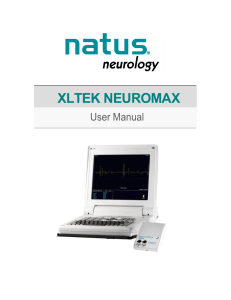 XLTEK-NeuroMax-User-Manual