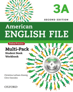 American English file 2ed SB 3 Part A