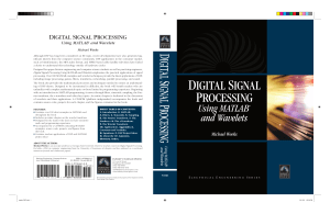 Michael Weeks - Digital Signal Processing using MATLAB and Wavelets-Infinity Science Press (2007)
