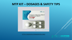 MTP Kit – Dosages & Safety Tips