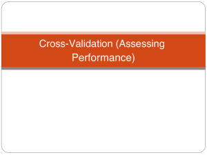 Cross-Validation PDF