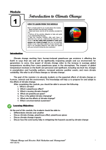 Module-1-CLIMATE-CHANGE