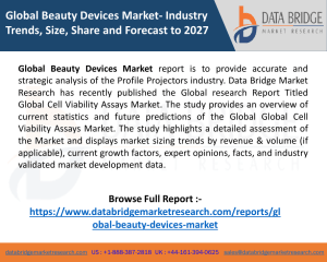 Global Beauty Devices Market Pdf