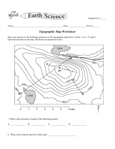 35 - Topographic Map Review Sheet