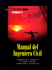 Manual del ingeniero civil Tomo I 4ta Ed