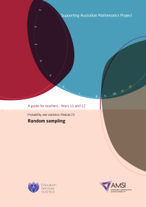 Random Sampling