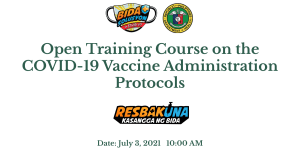 -Open Forum- Open Training Course on the COVID-19 Vaccine Administration Protocols 07 03 2021.pptx