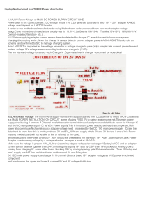 General System Power of Laptop Motherboard