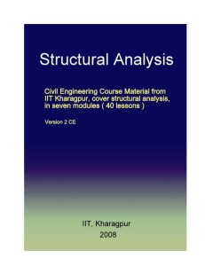 Structural Analysis IIT Kharagpur 2nd(2008)-1-25 ok